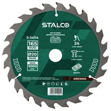 Stalco körfűrészlap akkus gépekhez, 24 fogas, 165x20mm