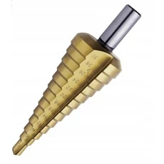 Stalco Perfect HSS-TiN lépcsős fúró, 4-12mm