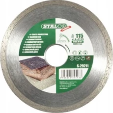 Stalco gyémánt vágókorong, folyamatos élű, 115x1.9x22,23mm