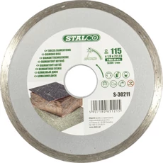 Stalco gyémánt vágókorong, folyamatos élű, 230x2.6x22.23mm