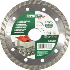 Stalco gyémánt vágókorong, turbo, 125x1.9x22.23mm