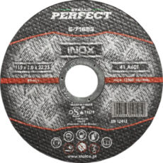 Stalco Perfect vágókorong, Inox, 115x1x22.23mm