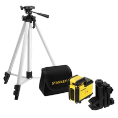 Stanley FatMax SLL360 keresztsugaras lézer, zöld + tripod