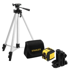 Stanley FatMax keresztsugaras lézeres szintező, vörös + tripod