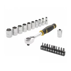 Stanley FatMax 1/4" dugókulcs és bit készlet, 22 részes