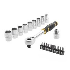 Stanley FatMax 1/2" dugókulcs és bit készlet, 21 részes