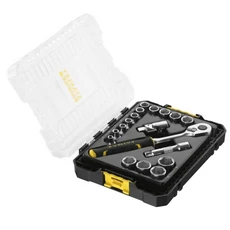Stanley FatMax 3/8" dugókulcs készlet tárolódobozban, 18 részes