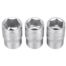 Stanley dugókulcs készlet, 1/2", 17-18-19mm, 3 db