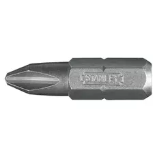 Stanley FatMax 1/4&quot; phillips behajtóhegy, PH2x25mm, 100db