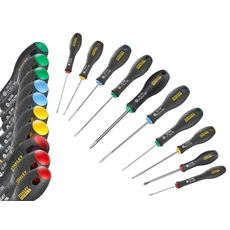 Stanley csavarhúzó csavarhúzó, Ph, Pz, Torx, hornyolt, 10 darabos
