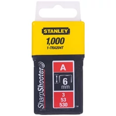 Stanley 6mm-es "A" kapocs 1000db