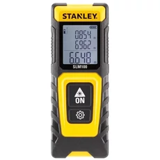 Stanley SLM100 lézeres távolságmérő, 30m Stanley SLM100 lézeres távolságmérő, 30m