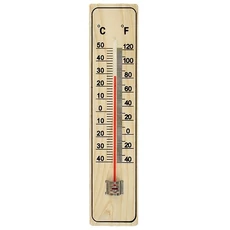Strend Pro Woody hőmérő, 220x49mm