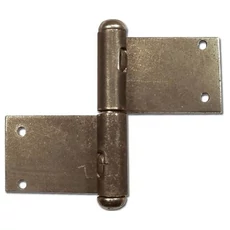 Ajtódiópánt, 12cm, jobb