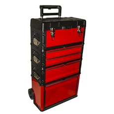 Taron hordozható szerszámos láda, gurulós, 4 részes Taron hordozható szerszámos láda, gurulós, 4 részes