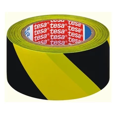 Tesa 60760-93 jelölőszalag, fekete-sárga, 33mx50mm