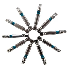 Gross csavarbehajtó bit készlet, S2, Torx, 40x50mm, 10db