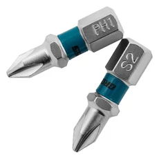 Gross bit készlet, S2 acél, PH2x25mm, 2db