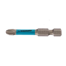 Gross torziós bit készlet ütvefúróhoz, S2, PH3x50mm, 10db