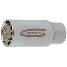 Gross multifunkciós dugókulcs, CrV, 6-21mm, 3/8&quot;