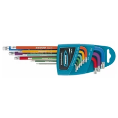 Gross imbuszkulcs készlet, Torx, extra hosszú, T10-T50, 9 részes