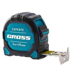 Gross Experte mérőszalag, mágneses, kétoldalas, 19mmx3m