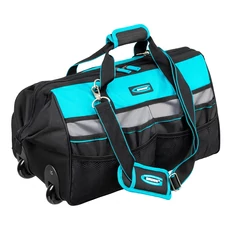 Gross szerszámos táska, teleszkópos fogantyú, kerekek, 500x280x290mm