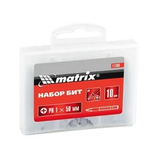 MTX bit készlet dobozban, 45X, PZ2x50mm, 10 darabos