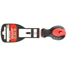 MTX fúziós csavarhúzó, CRV, csúszásmentes markolat, Ph2x38mm