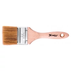 MTX Euro lapos ecset fa nyéllel, természetes sörte, 2.5&quot;