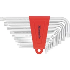 MTX imbuszkulcs készlet, CrV, T10-T50, 9db