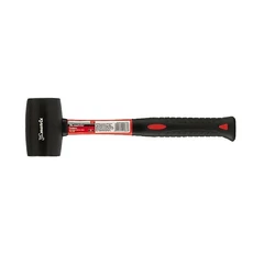 MTX gumikalapács, fekete gumi anyag, üvegszálas nyél, 225g