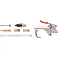 MTX levegő fúvató pisztoly készlet 6db fejjel