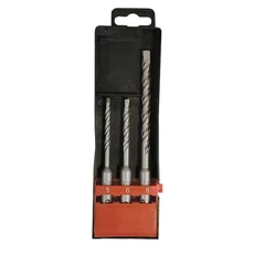 MTX SDS-Plus betonfúrószár készlet, VK8, központosított fej, 5-6-8mm, 3db-os