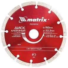 MTX gyémánt vágótárcsa, szegmentált, 115x22.2mm