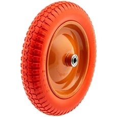 Palisad tömör kerék, poliuretán, 3.00-8, 20x90mm, 36cm