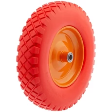 Palisad tömör kerék, poliuretán, 4.80-8, 12x90mm, 40cm