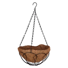  Palisad függesztett kókusz virágtartó, 25cm