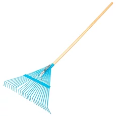Palisad ventilátor gereblye, acél, lakkozott nyél, 24 lapos ág, 540x1450mm Palisad ventilátor gereblye, acél, lakkozott nyél, 24 lapos ág, 540x1450mm