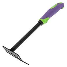 Palisad Mini gereblye, gumírozott nyél, 6 fogú, 110x300mm Palisad Mini gereblye, gumírozott nyél, 6 fogú, 110x300mm