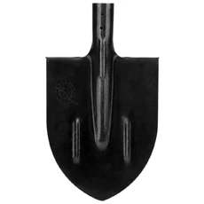 Sibrteh ásófej nyél nélkül, kerek forma csúccsal, rugóacél, 210x270mm