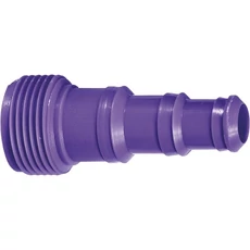 Palisad tömlővég csatlakozás, műanyag, külső menet, 3/4&quot;