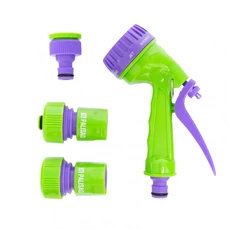 Palisad tömlőcsatlakozó szett szórófejjel, 1/2&quot;-3/4&quot;, 4 részes