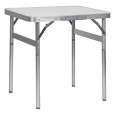 Palisad kemping asztal, összecsukható, alu, MDF lap, 650x450x250mm