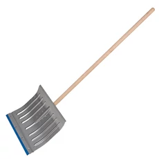 Sibrtech hólapát, acél, fa nyéllel, 430x370x0.8mm
