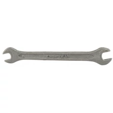 Sibrtech kettős villás csavarkulcs, fekete foszfát, 6x7mm