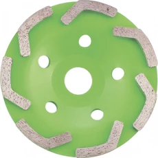 Sibrtech gyémánt csiszolótárcsa, bumeráng betéttel, 125mm