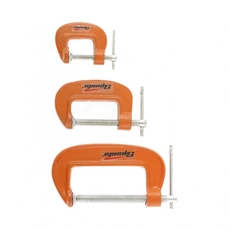 Sparta G-szorító készlet, 25-50-75mm, 3db-os Sparta G-szorító készlet, 25-50-75mm, 3db-os