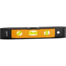 Sparta Torpedo vízmérték, műanyag, mágneses, 3 libella, 225mm