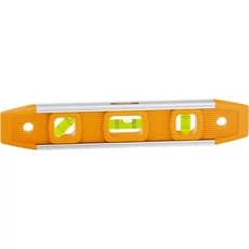 Sparta Torpedo vízmérték, műanyag, mágneses, 3 libella, 230mm